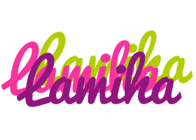 Lamiha flowers logo