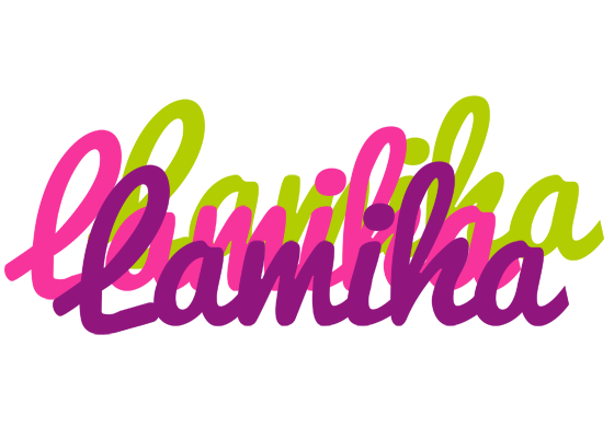 Lamiha flowers logo