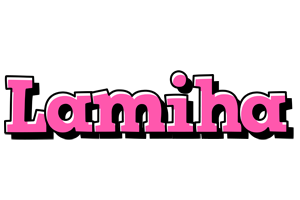 Lamiha girlish logo