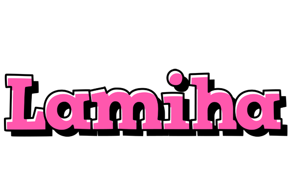 Lamiha girlish logo