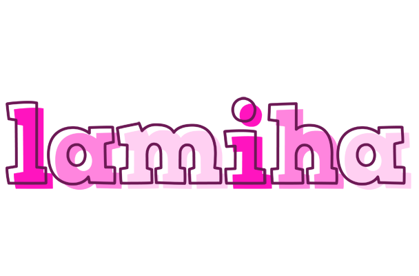 Lamiha hello logo