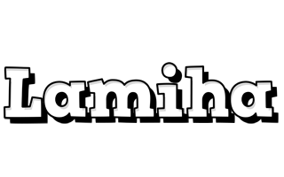 Lamiha snowing logo