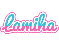 Lamiha woman logo