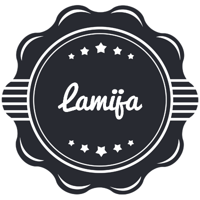 Lamija badge logo