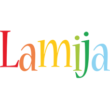 Lamija birthday logo