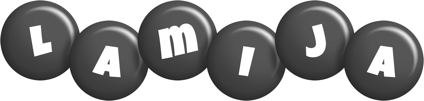 Lamija candy-black logo