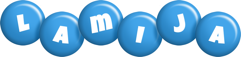 Lamija candy-blue logo