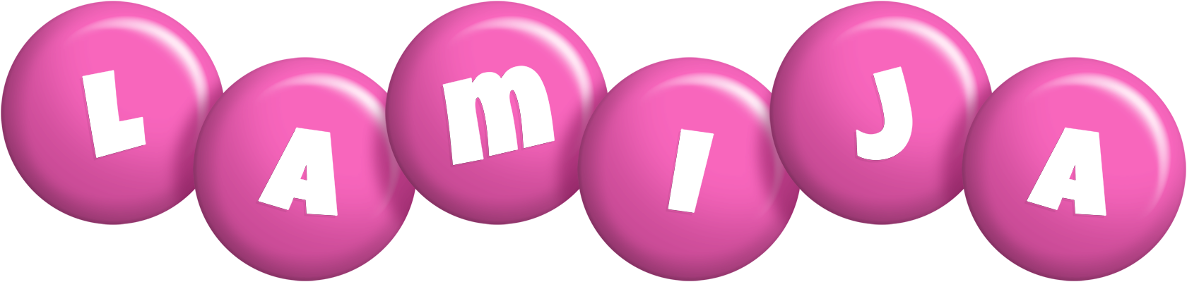 Lamija candy-pink logo