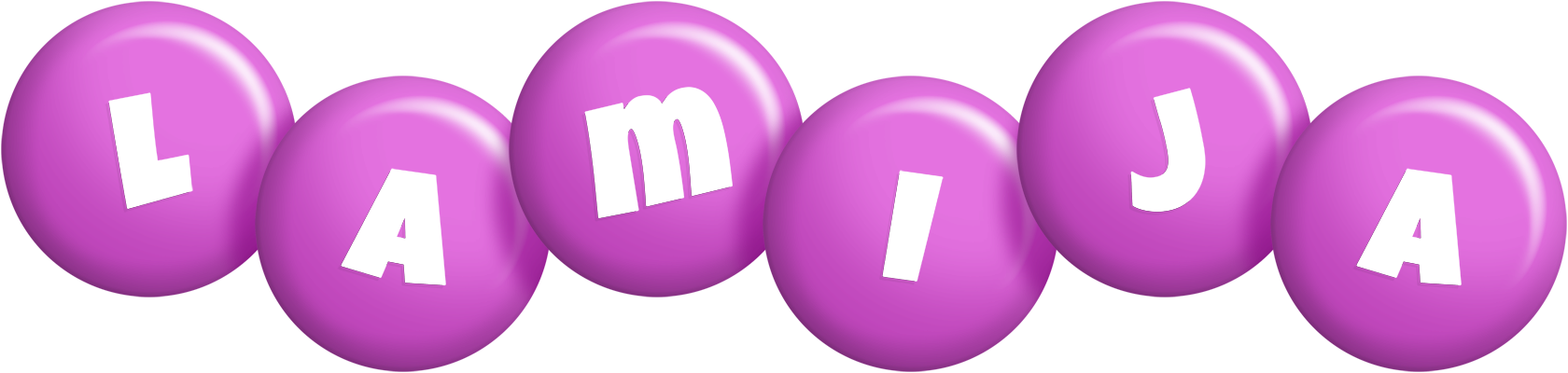 Lamija candy-purple logo