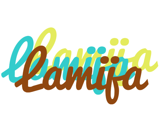 Lamija cupcake logo