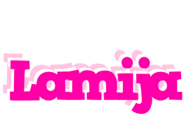 Lamija dancing logo