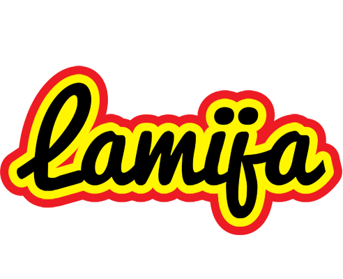 Lamija flaming logo