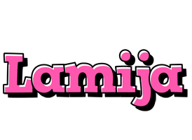 Lamija girlish logo