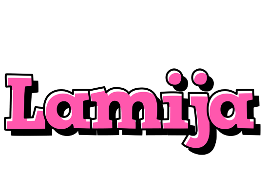 Lamija girlish logo