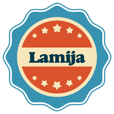 Lamija labels logo