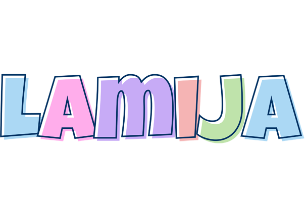 Lamija pastel logo