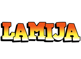 Lamija sunset logo