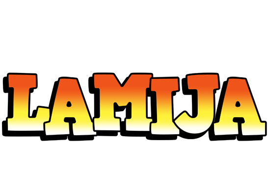 Lamija sunset logo