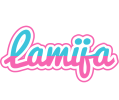 Lamija woman logo