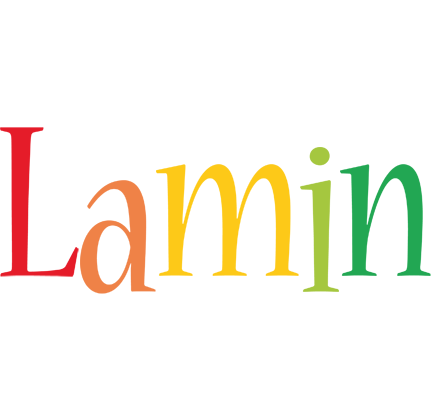 Lamin birthday logo