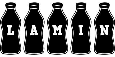 Lamin bottle logo
