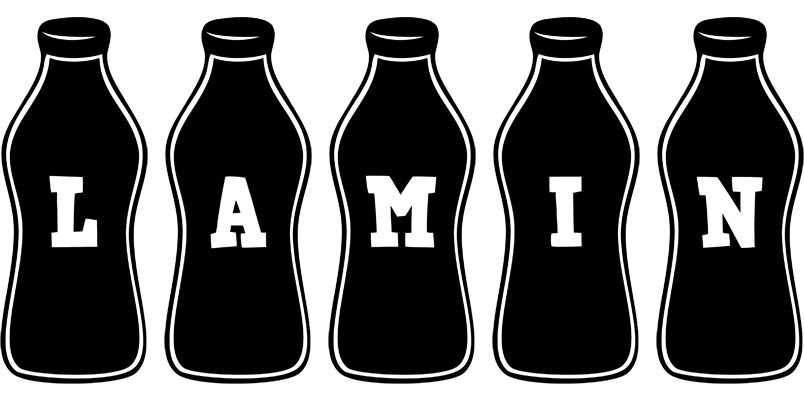 Lamin bottle logo