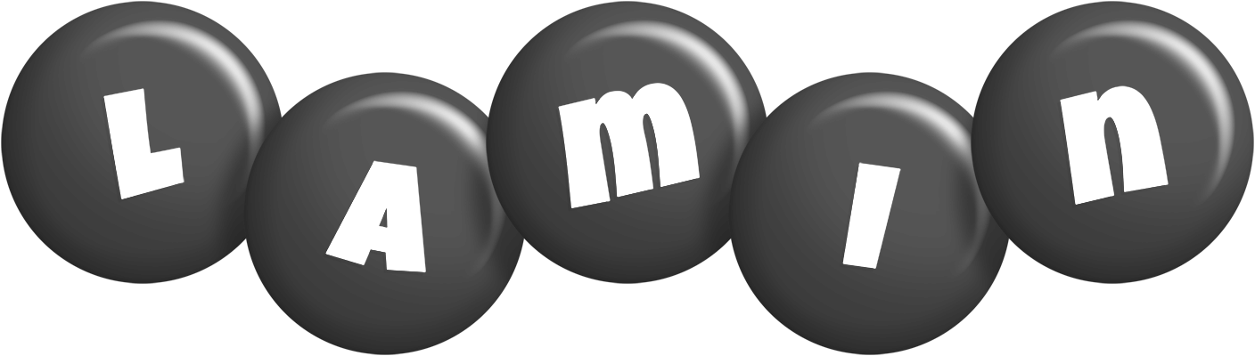 Lamin candy-black logo