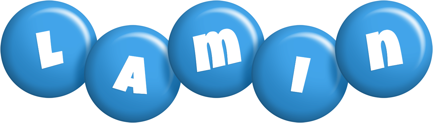 Lamin candy-blue logo