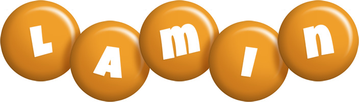 Lamin candy-orange logo