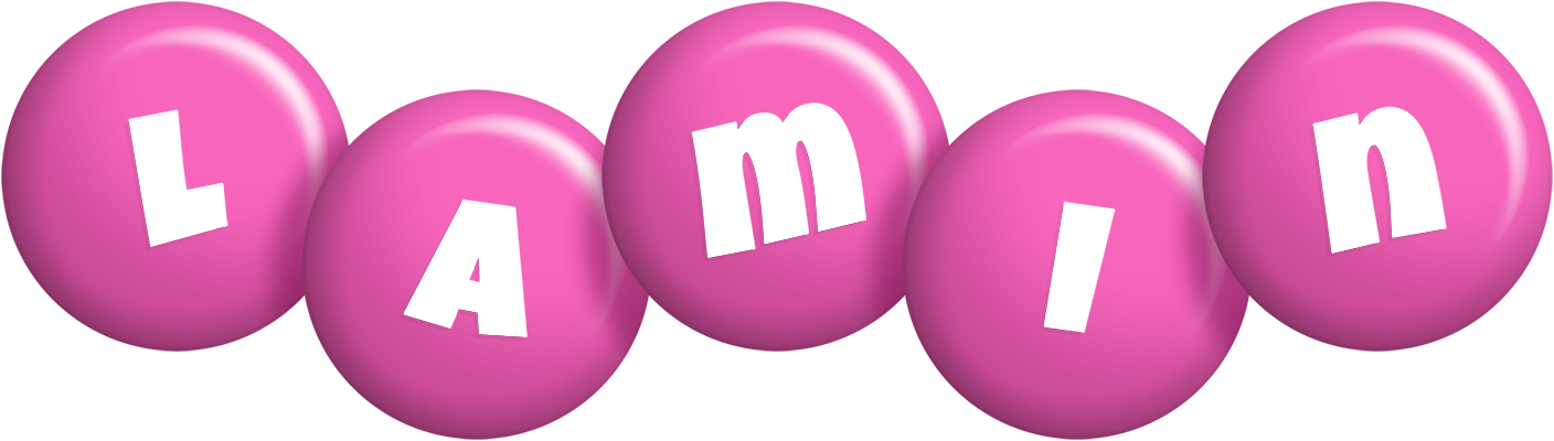 Lamin candy-pink logo