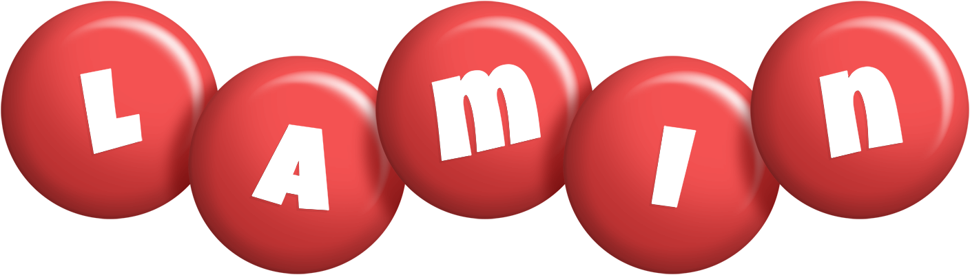 Lamin candy-red logo