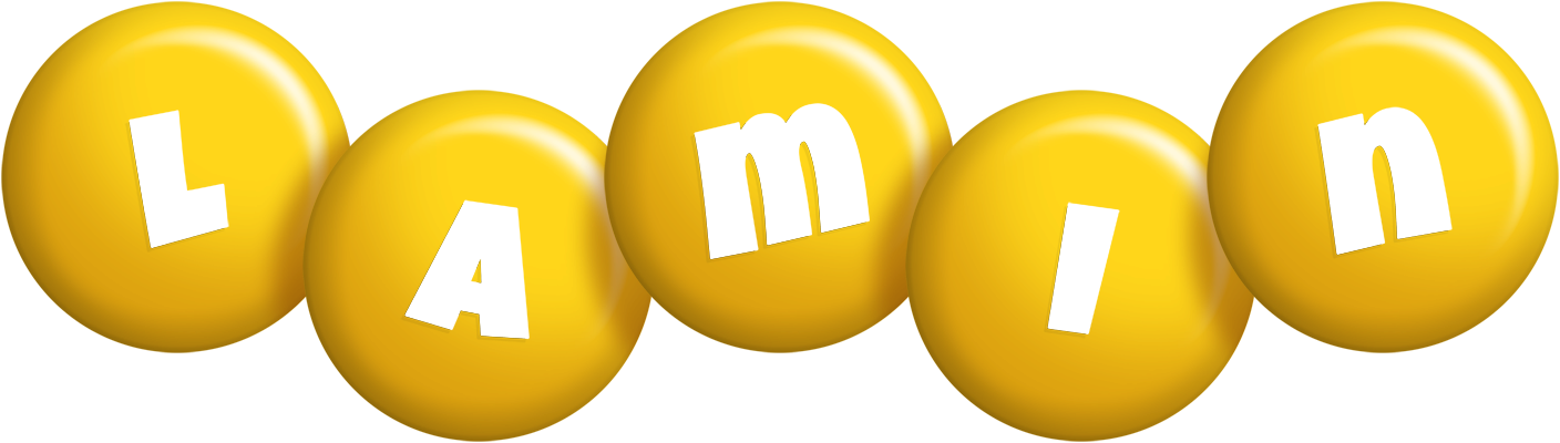 Lamin candy-yellow logo