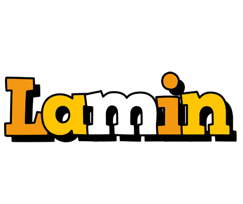 Lamin cartoon logo