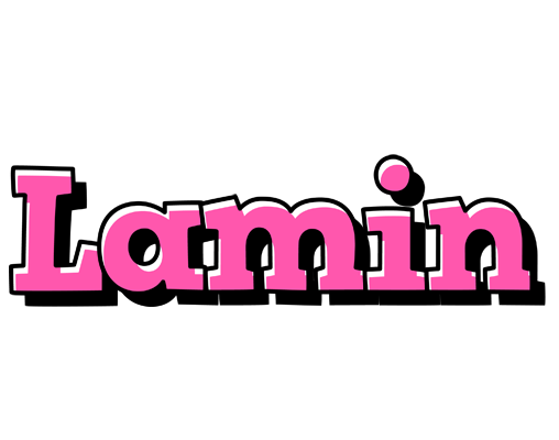 Lamin girlish logo