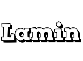 Lamin snowing logo