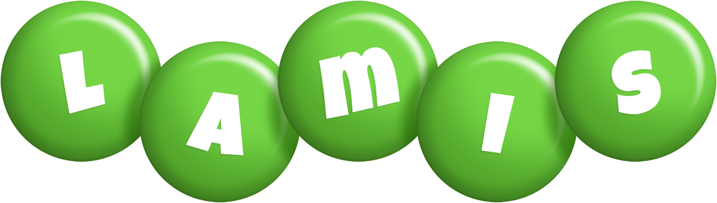 Lamis candy-green logo