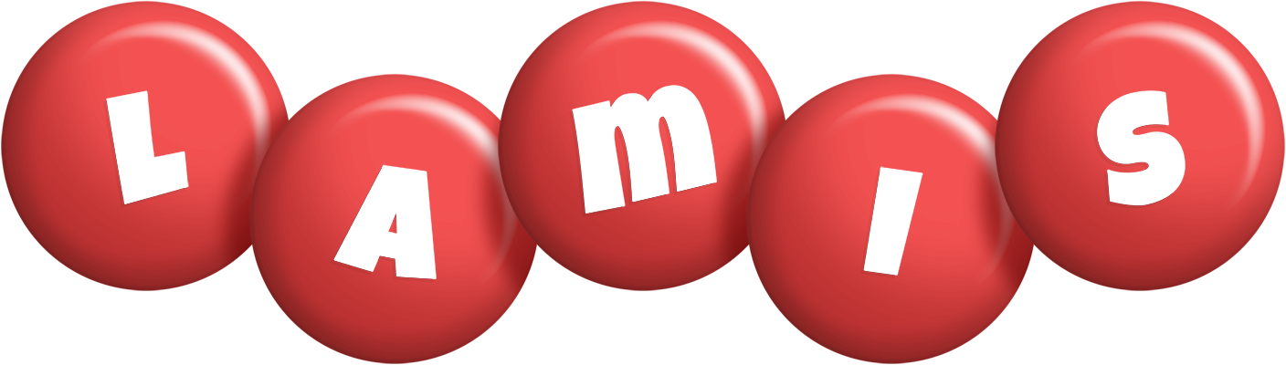 Lamis candy-red logo