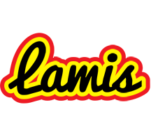 Lamis flaming logo