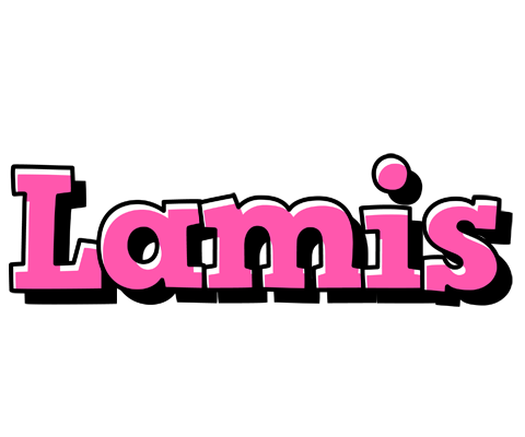 Lamis girlish logo