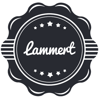 Lammert badge logo