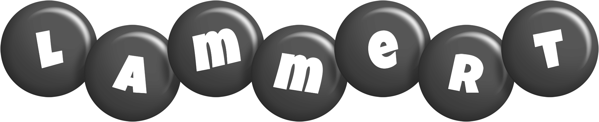 Lammert candy-black logo