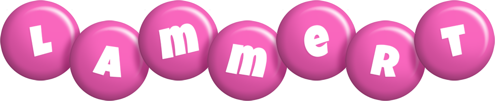 Lammert candy-pink logo