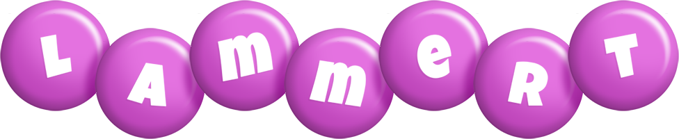 Lammert candy-purple logo