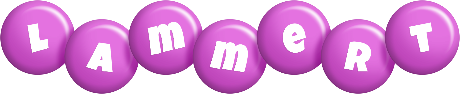 Lammert candy-purple logo