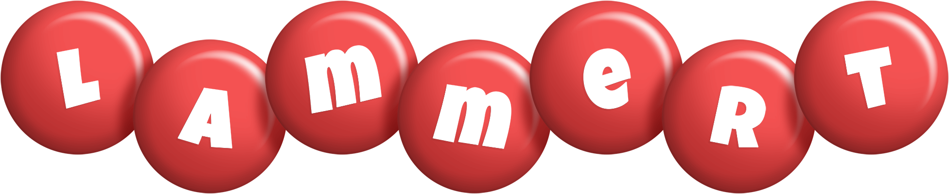 Lammert candy-red logo