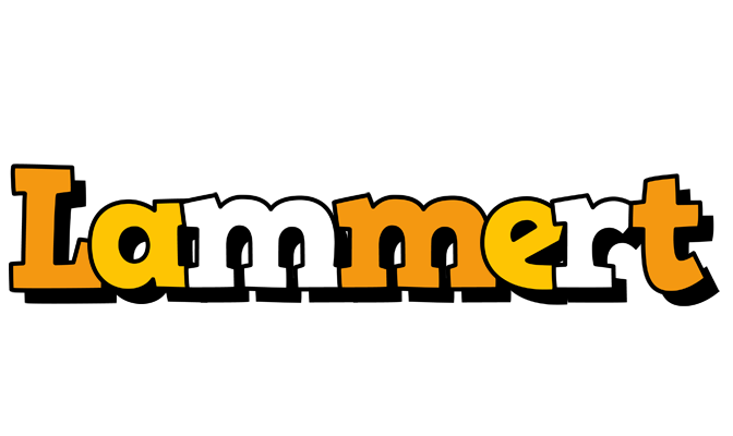Lammert cartoon logo
