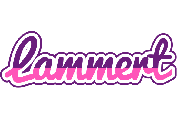 Lammert cheerful logo