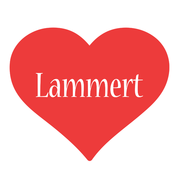 Lammert love logo