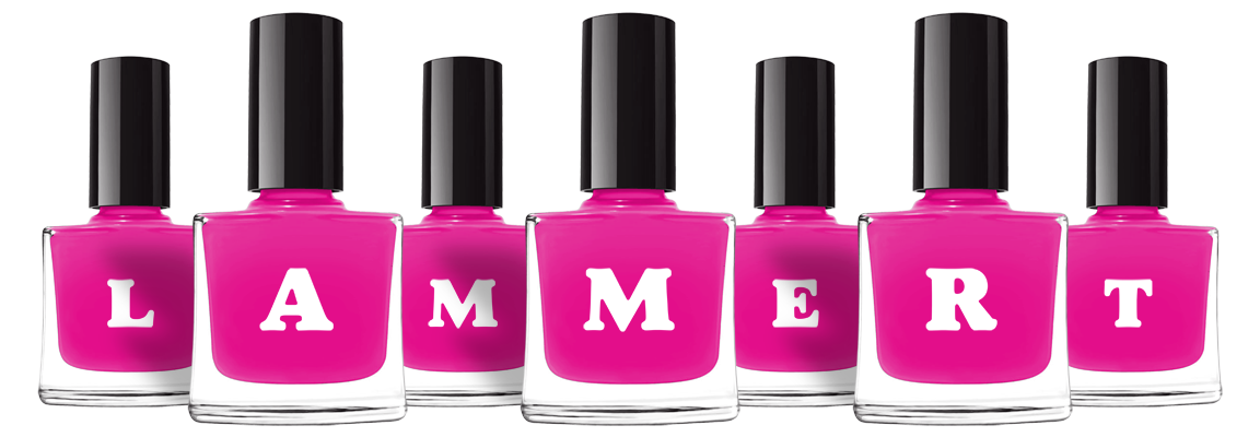 Lammert nails logo