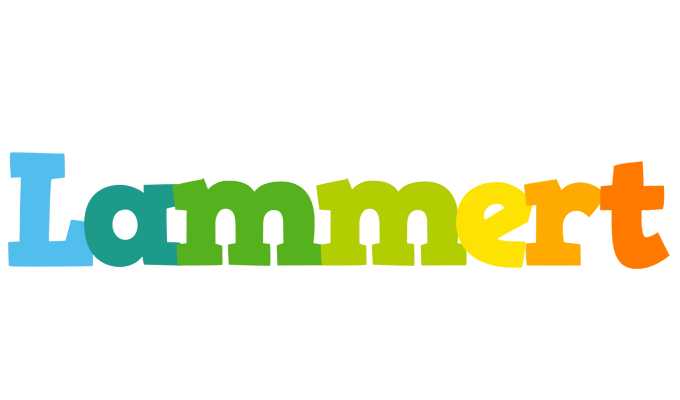 Lammert rainbows logo